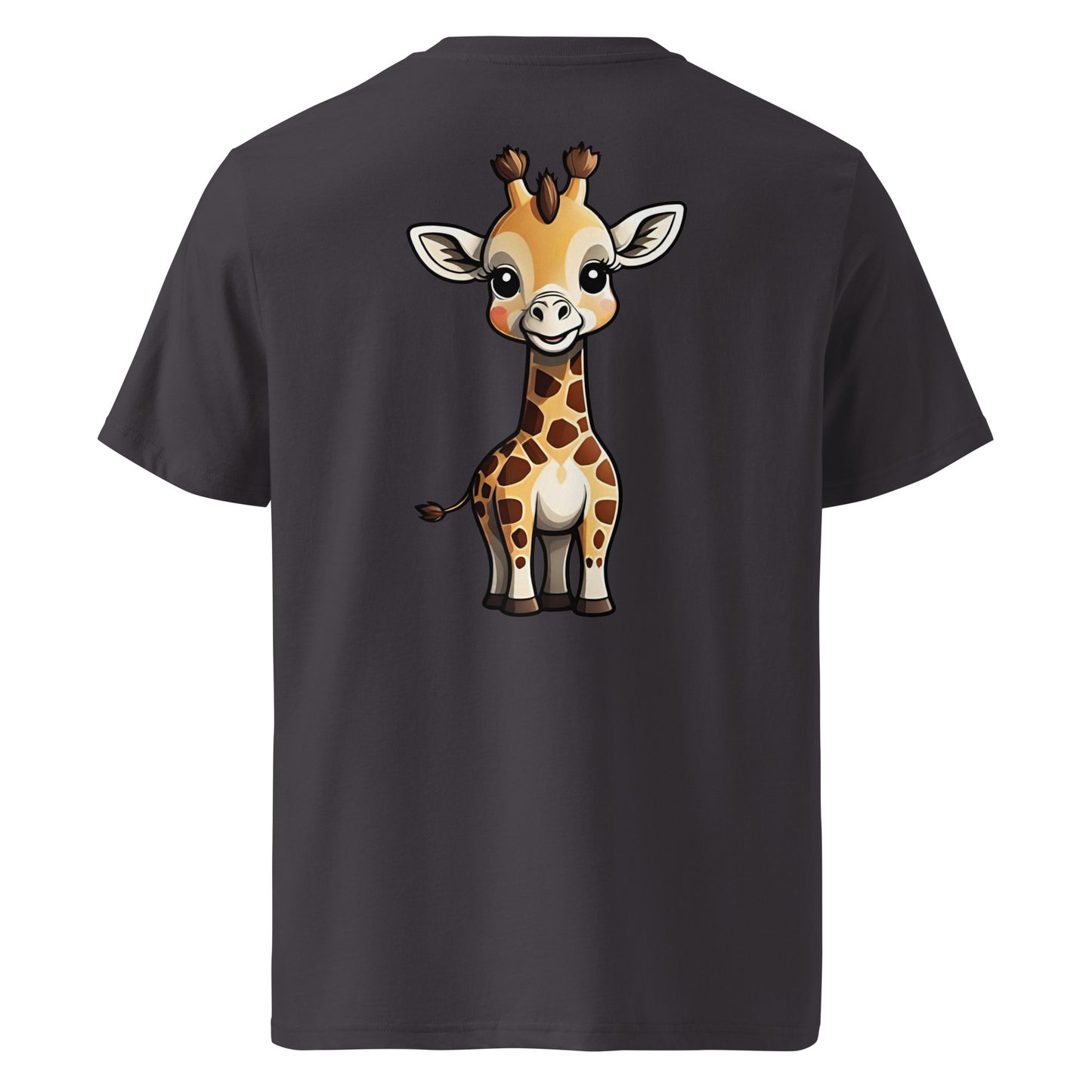 Premium T-shirt in organic cotton - Giraffe 01