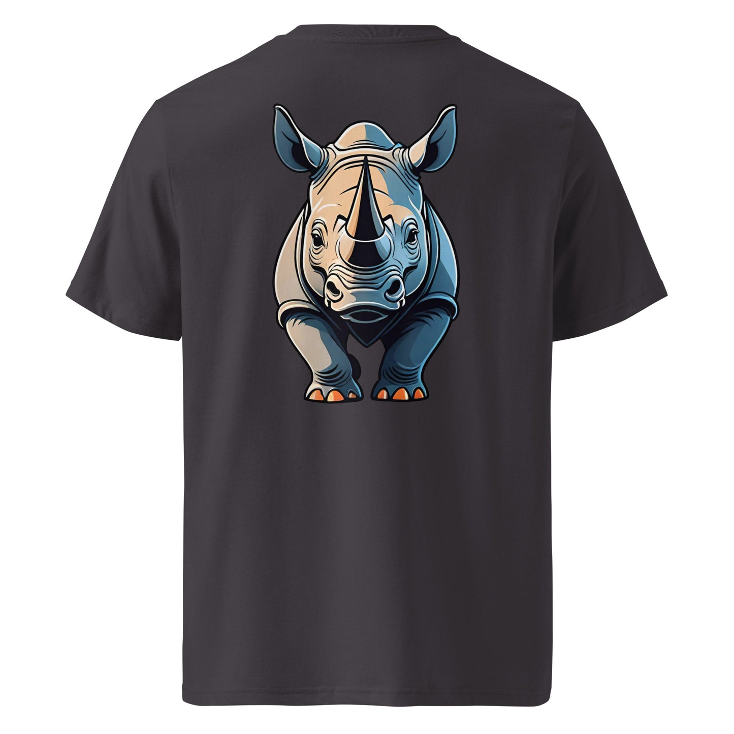Premium T-shirt in organic cotton - Rhino 01