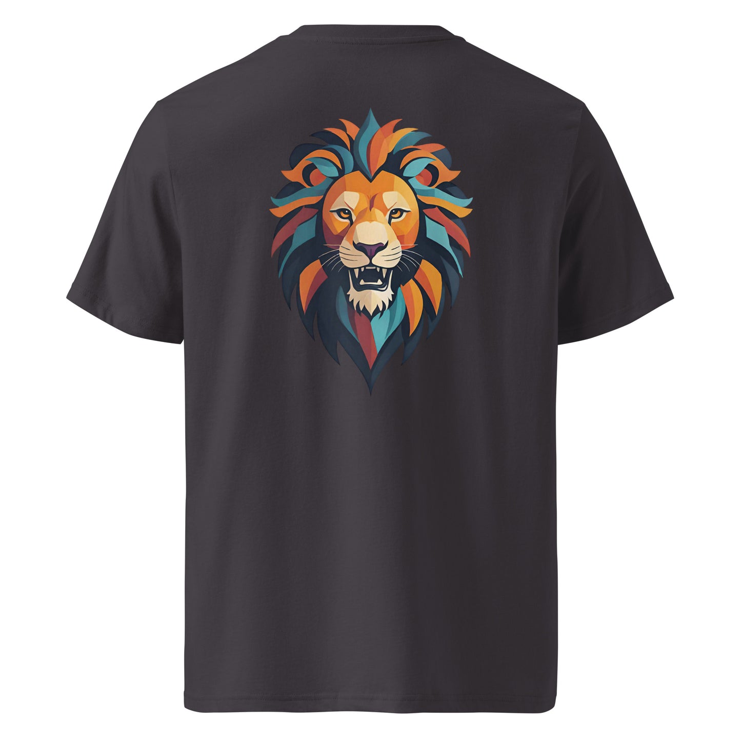 Premium T-shirt in organic cotton - Lion 02