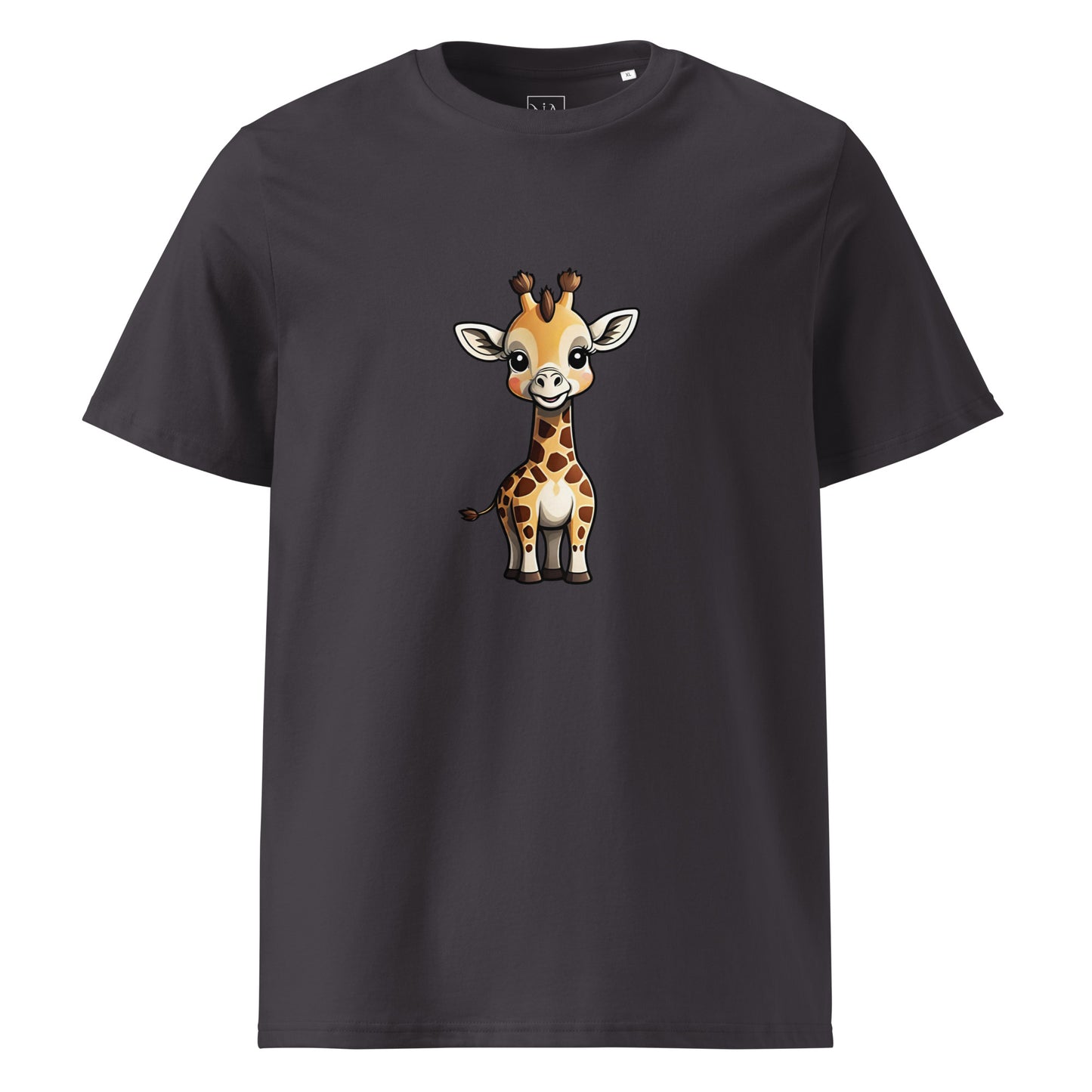 Premium T-shirt in organic cotton - Giraffe 01