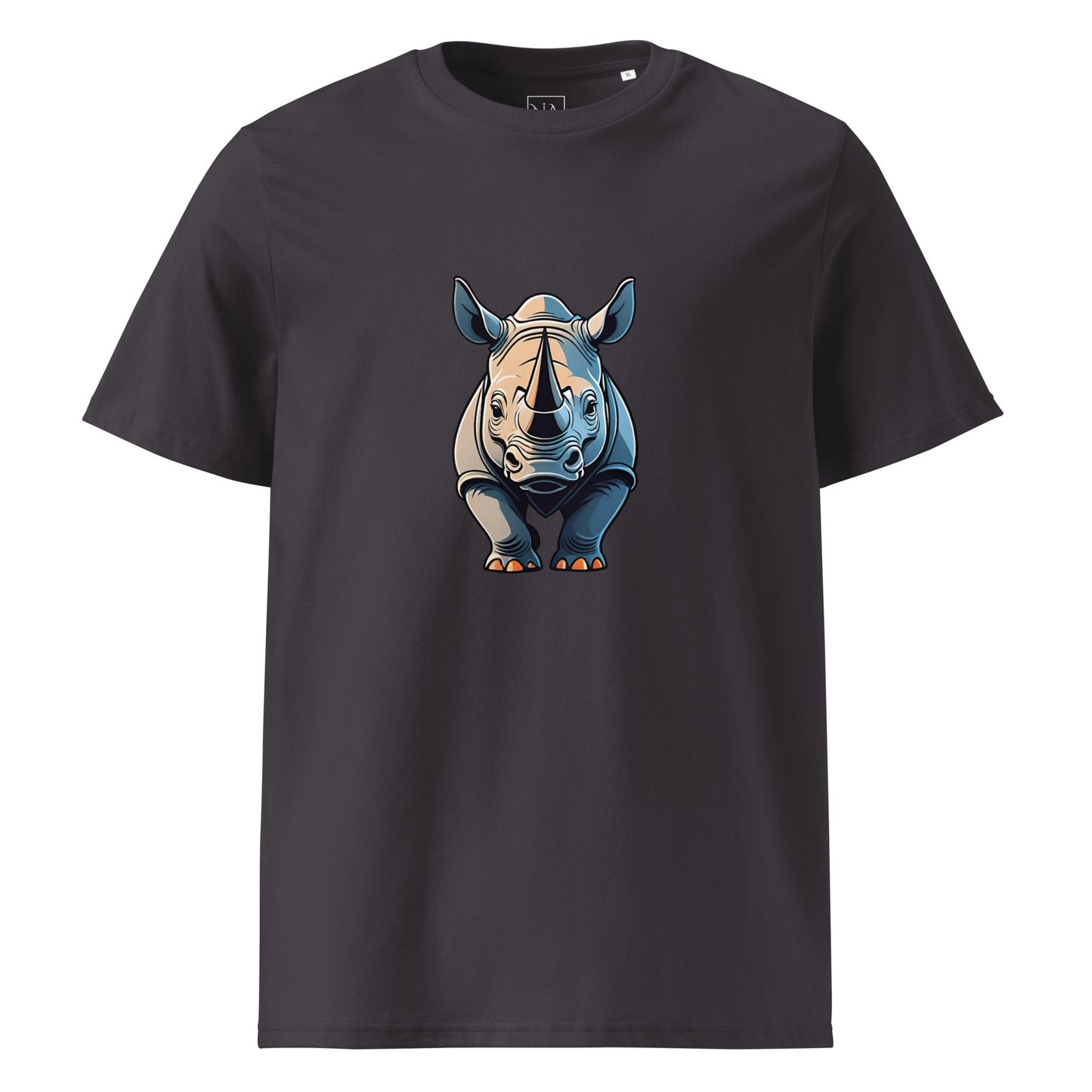 Premium T-shirt in organic cotton - Rhino 01