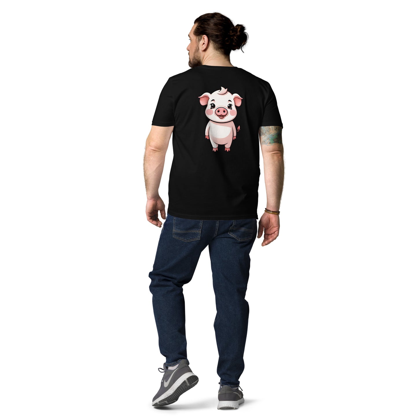 Premium T-shirt in organic cotton - Pig 02