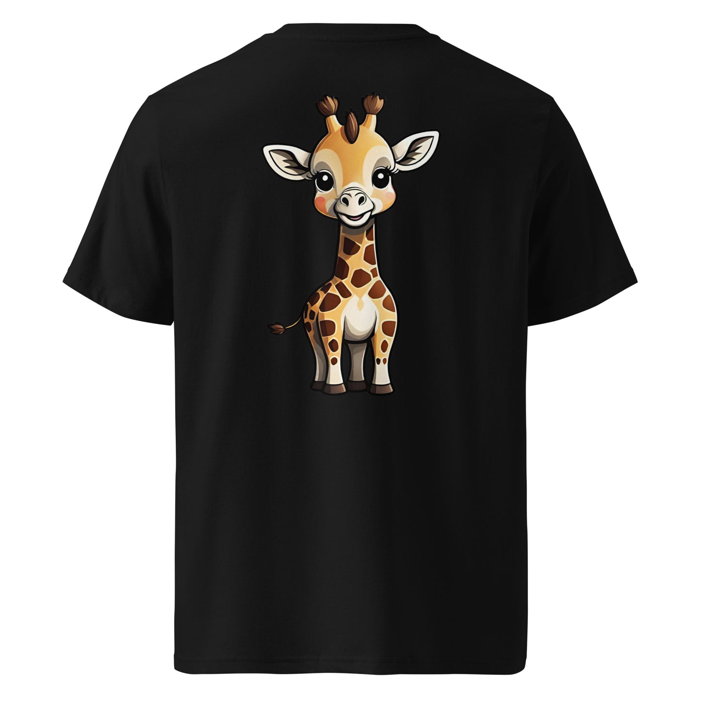 Premium T-shirt in organic cotton - Giraffe 01