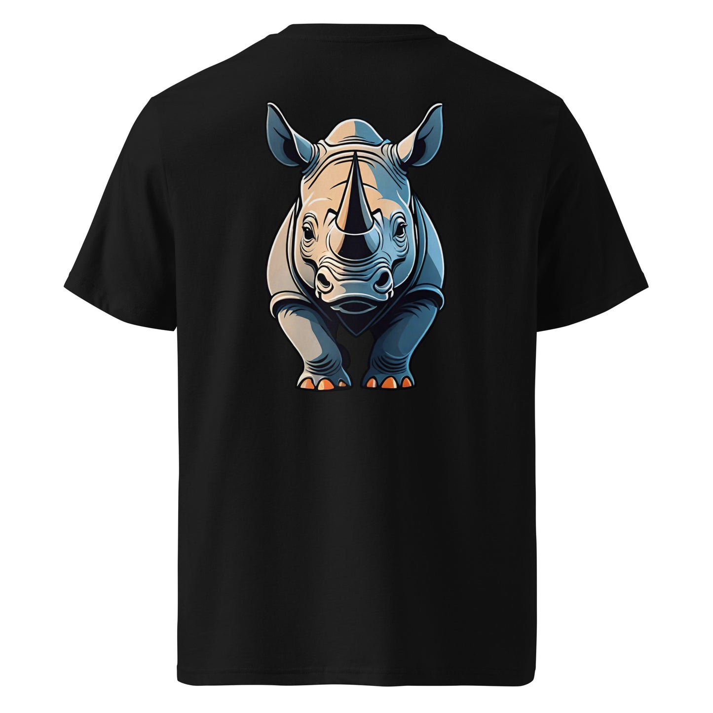 Premium T-shirt in organic cotton - Rhino 01