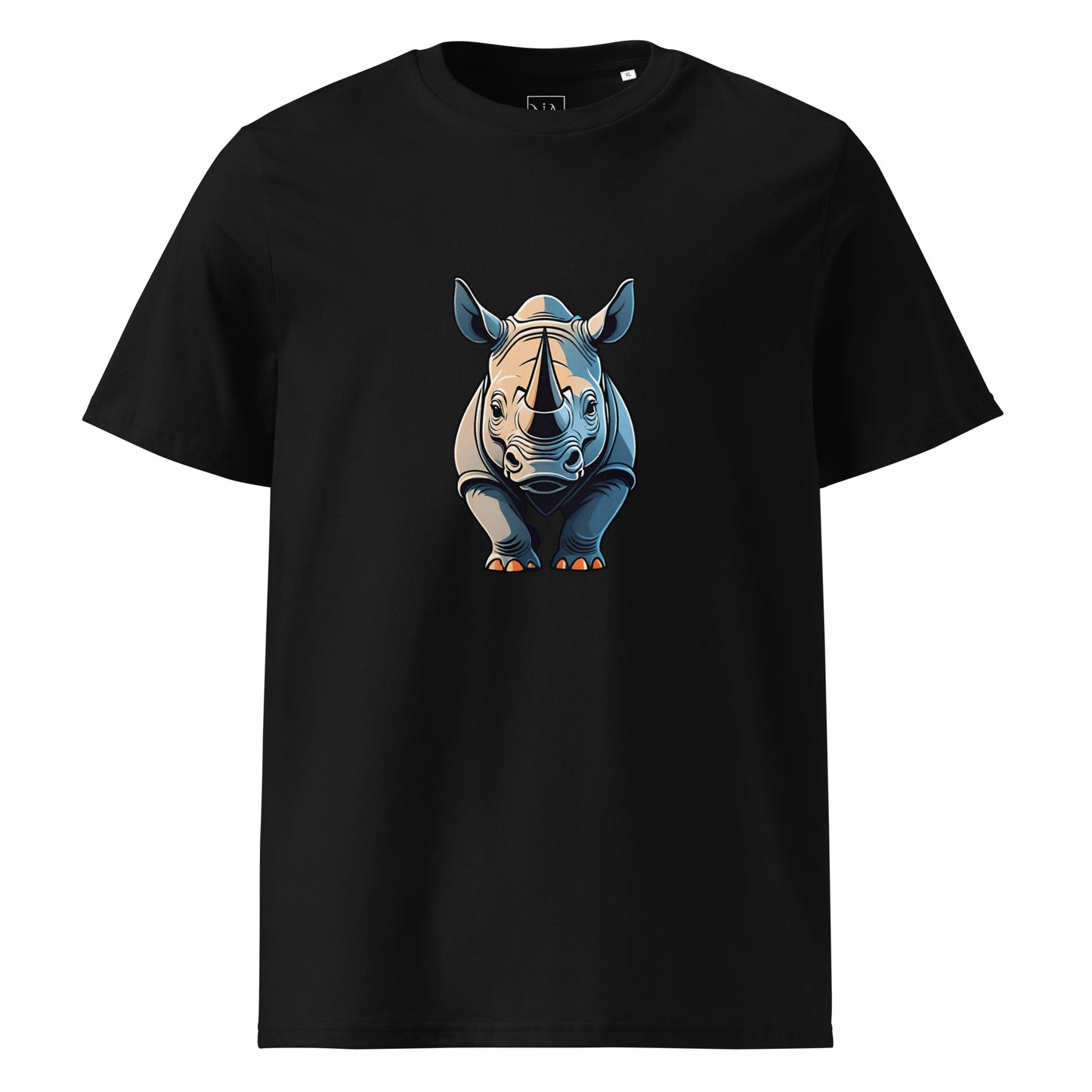 Premium T-shirt in organic cotton - Rhino 01