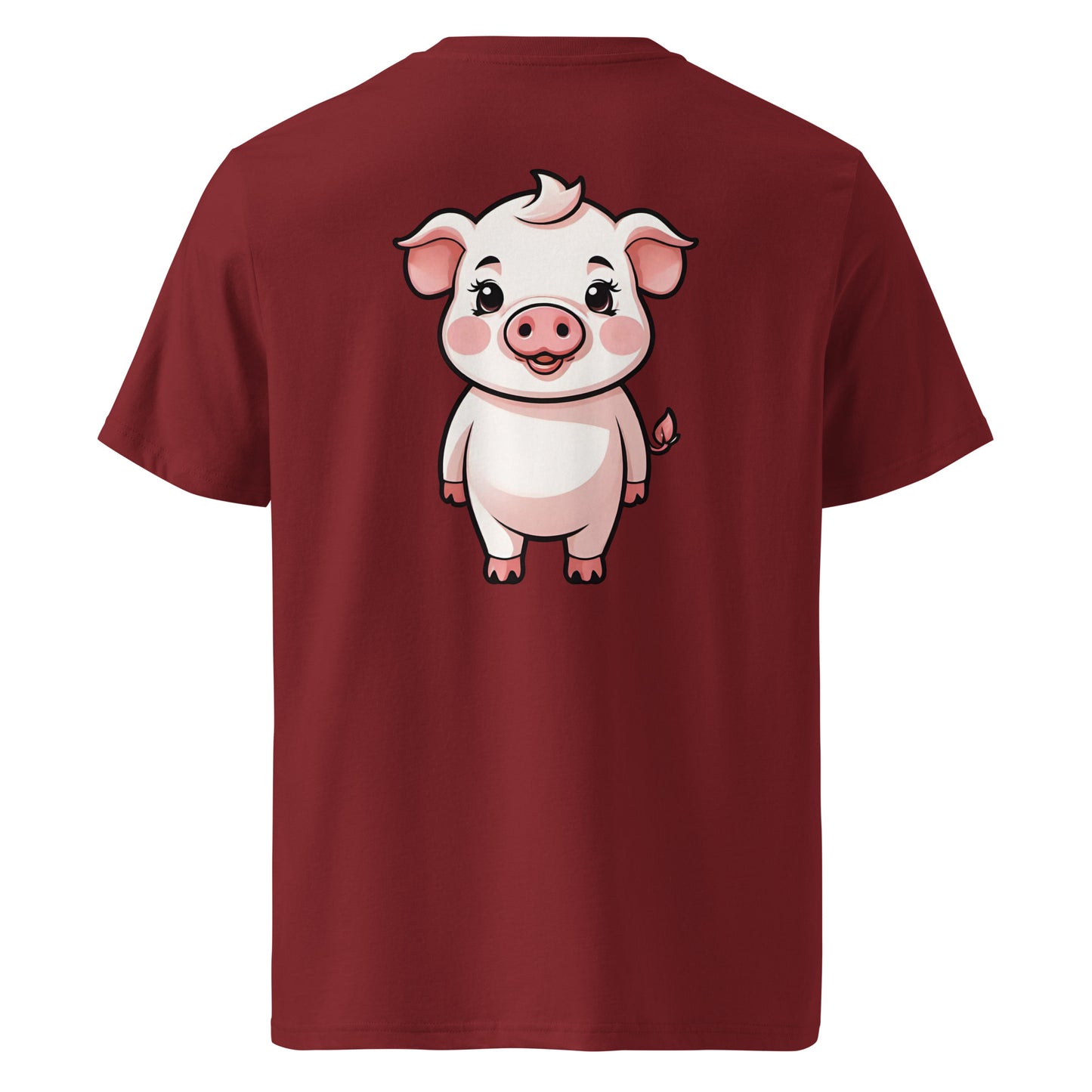 Premium T-shirt in organic cotton - Pig 02