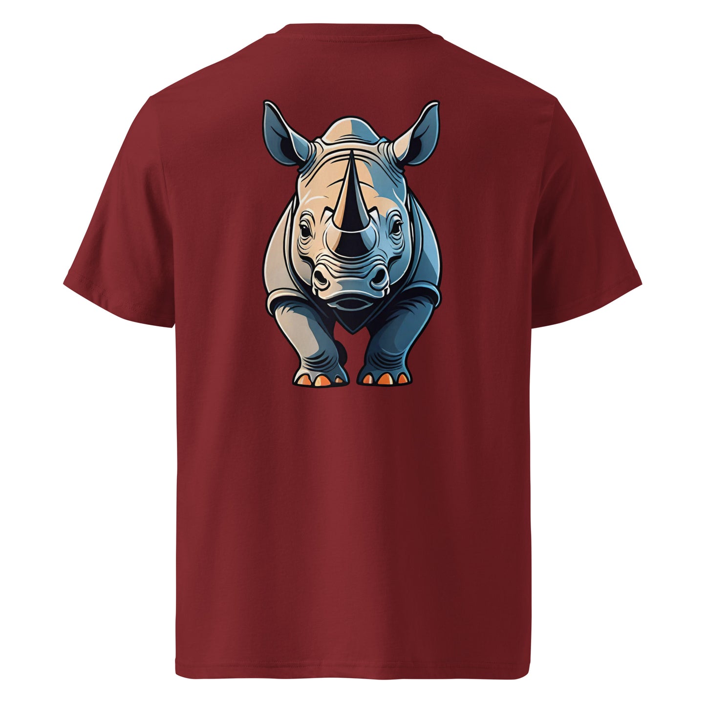 Premium T-shirt in organic cotton - Rhino 01