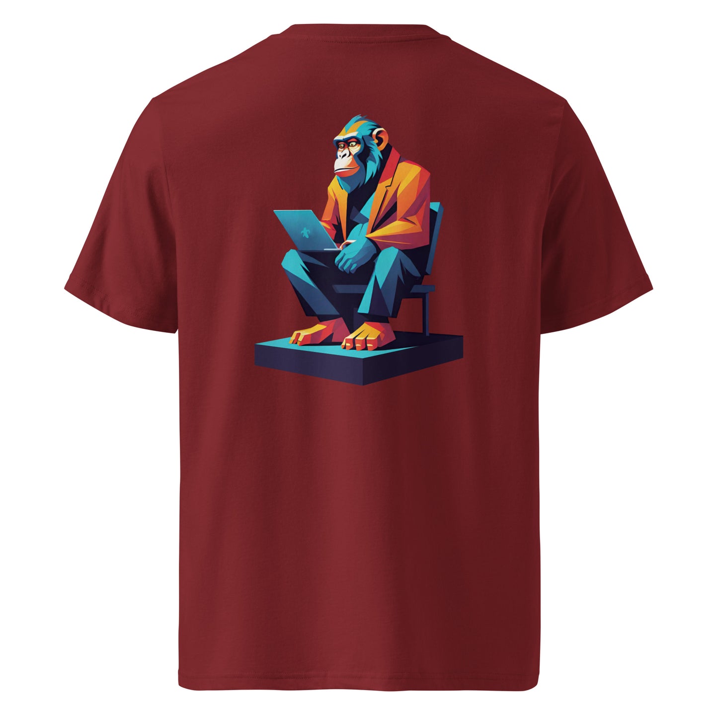 Premium T-shirt in organic cotton - Monkey 05