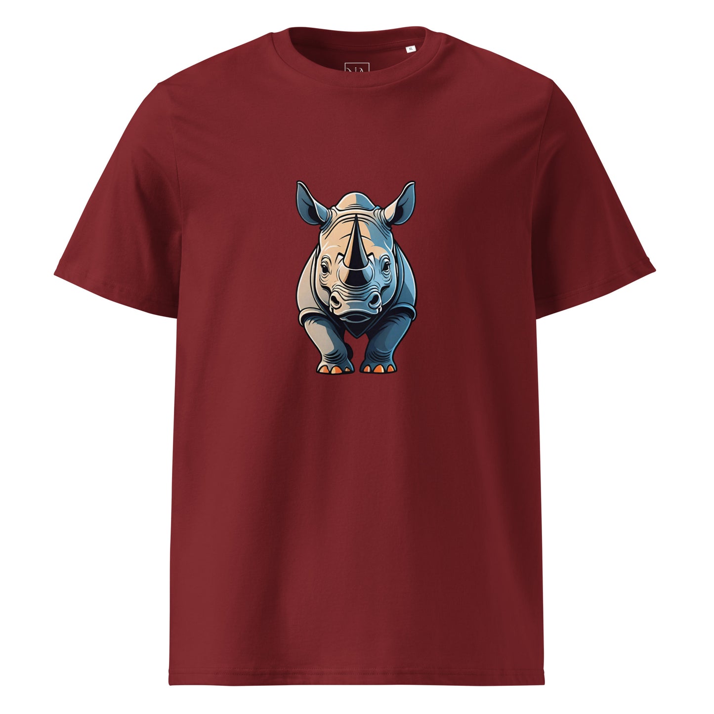 Premium T-shirt in organic cotton - Rhino 01
