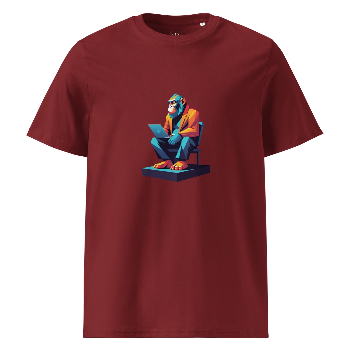 Premium T-shirt in organic cotton - Monkey 05