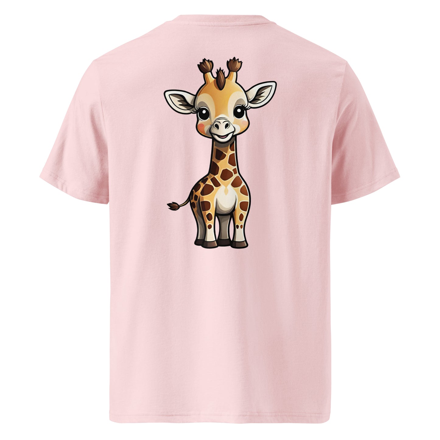 Premium T-shirt in organic cotton - Giraffe 01