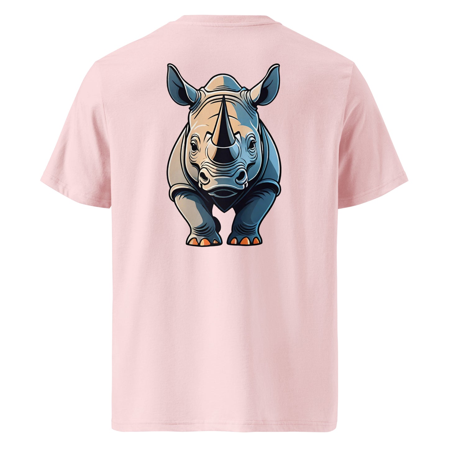 Premium T-shirt in organic cotton - Rhino 01