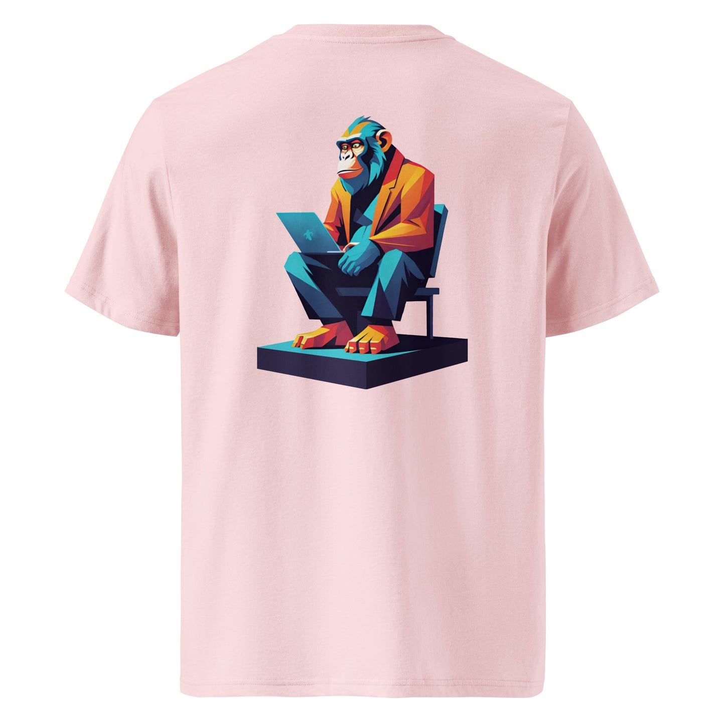 Premium T-shirt in organic cotton - Monkey 05
