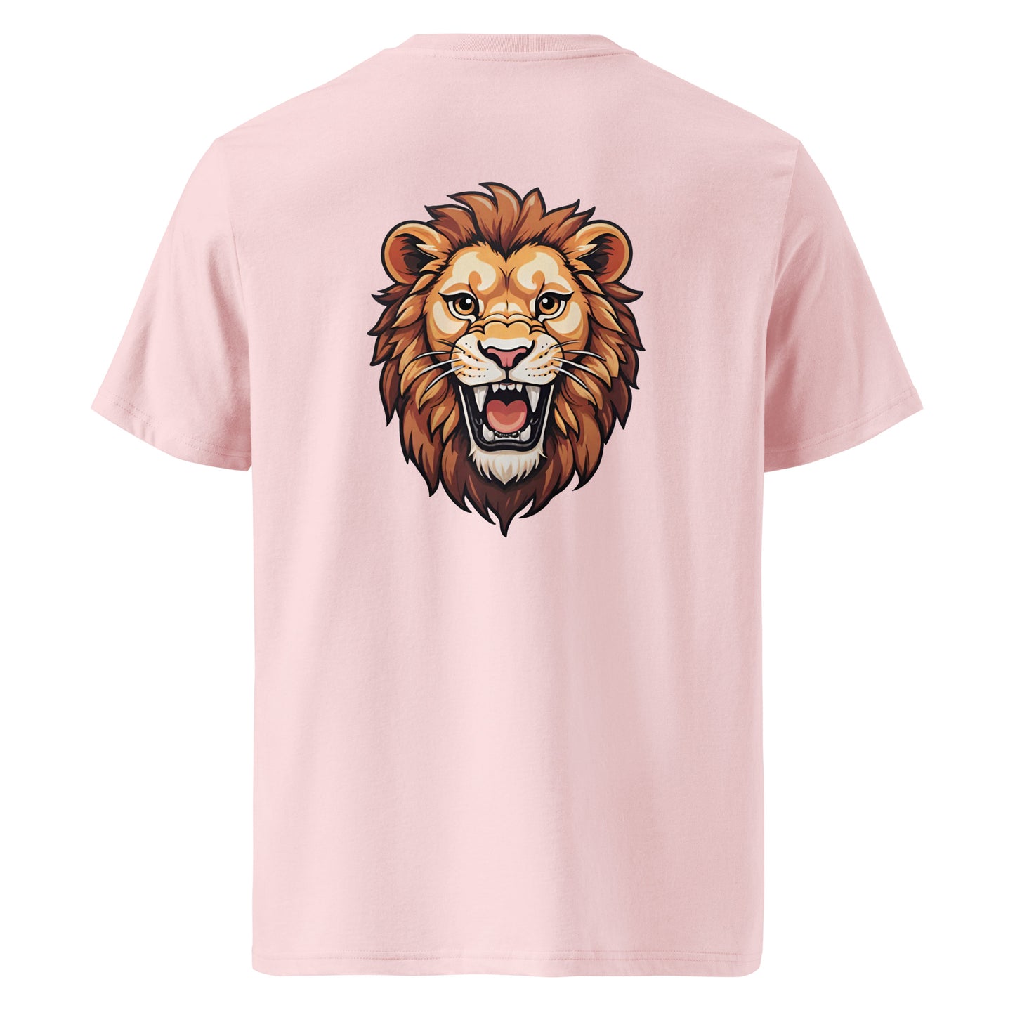 Premium T-shirt in organic cotton - Lion 01