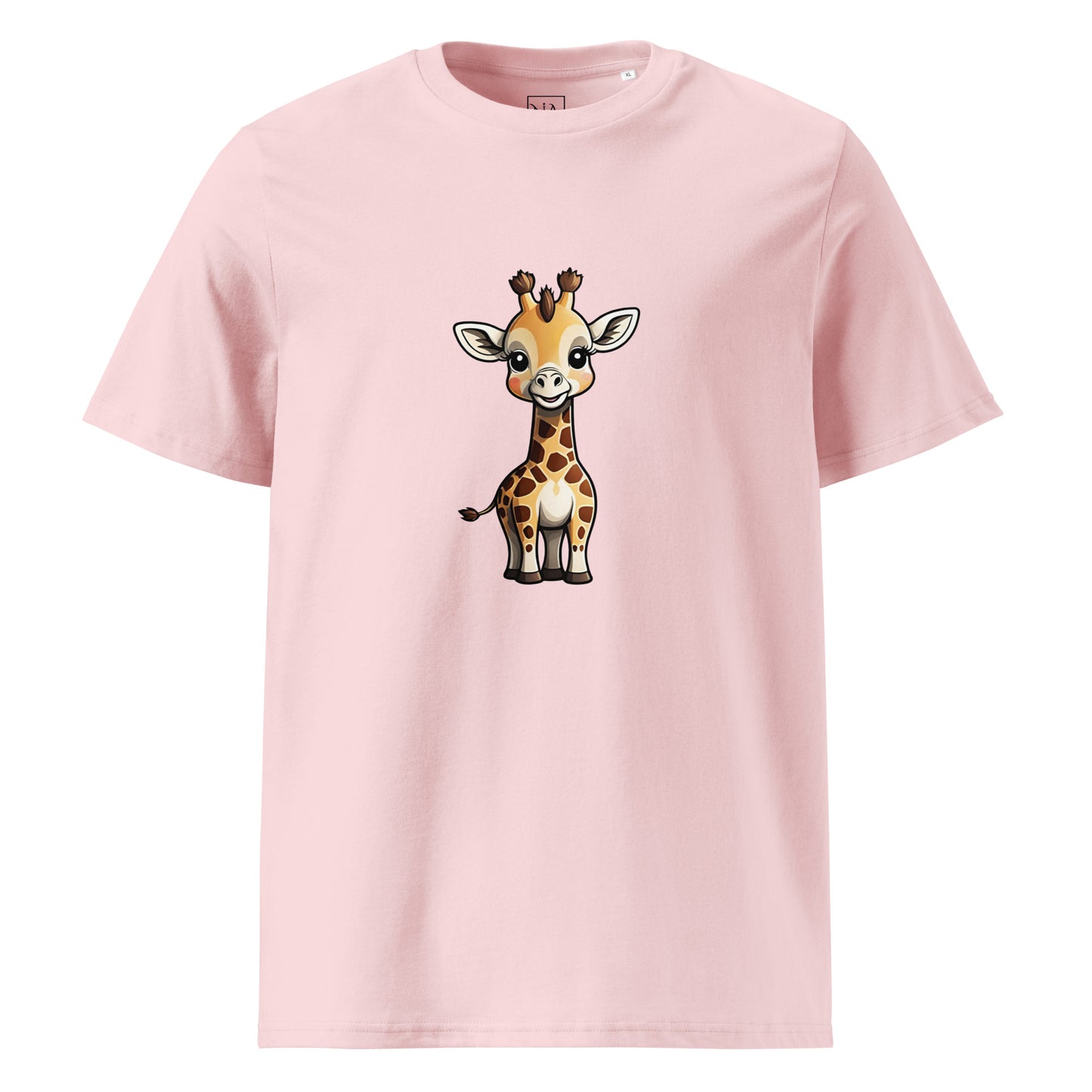 Premium T-shirt in organic cotton - Giraffe 01