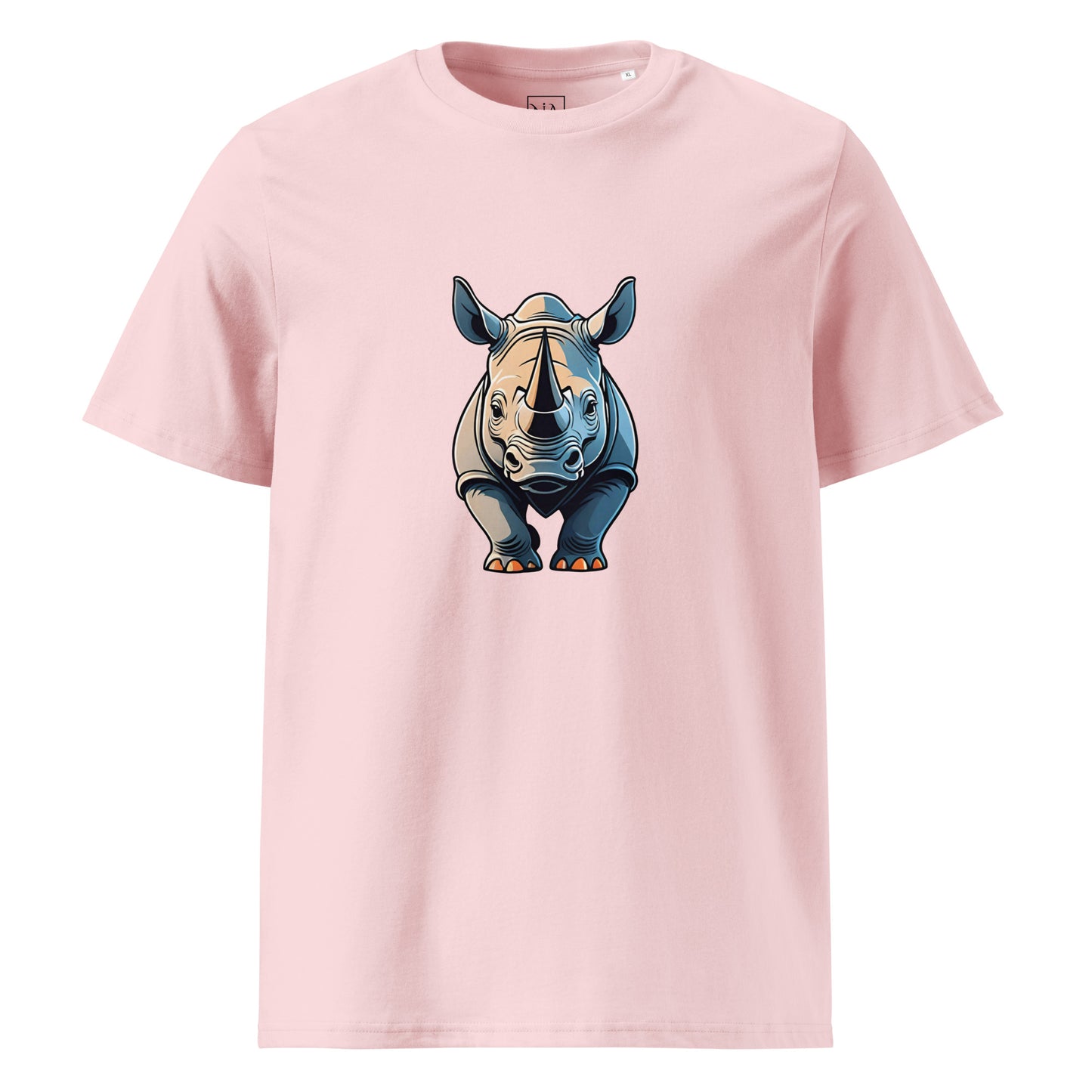 Premium T-shirt in organic cotton - Rhino 01