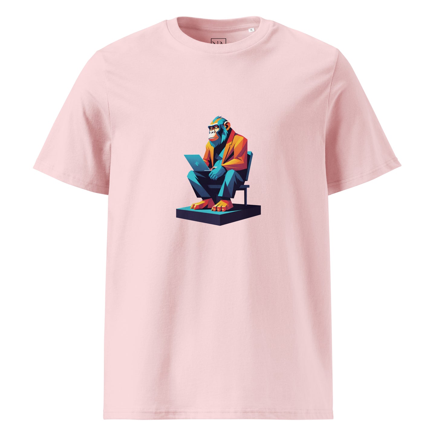 Premium T-shirt in organic cotton - Monkey 05