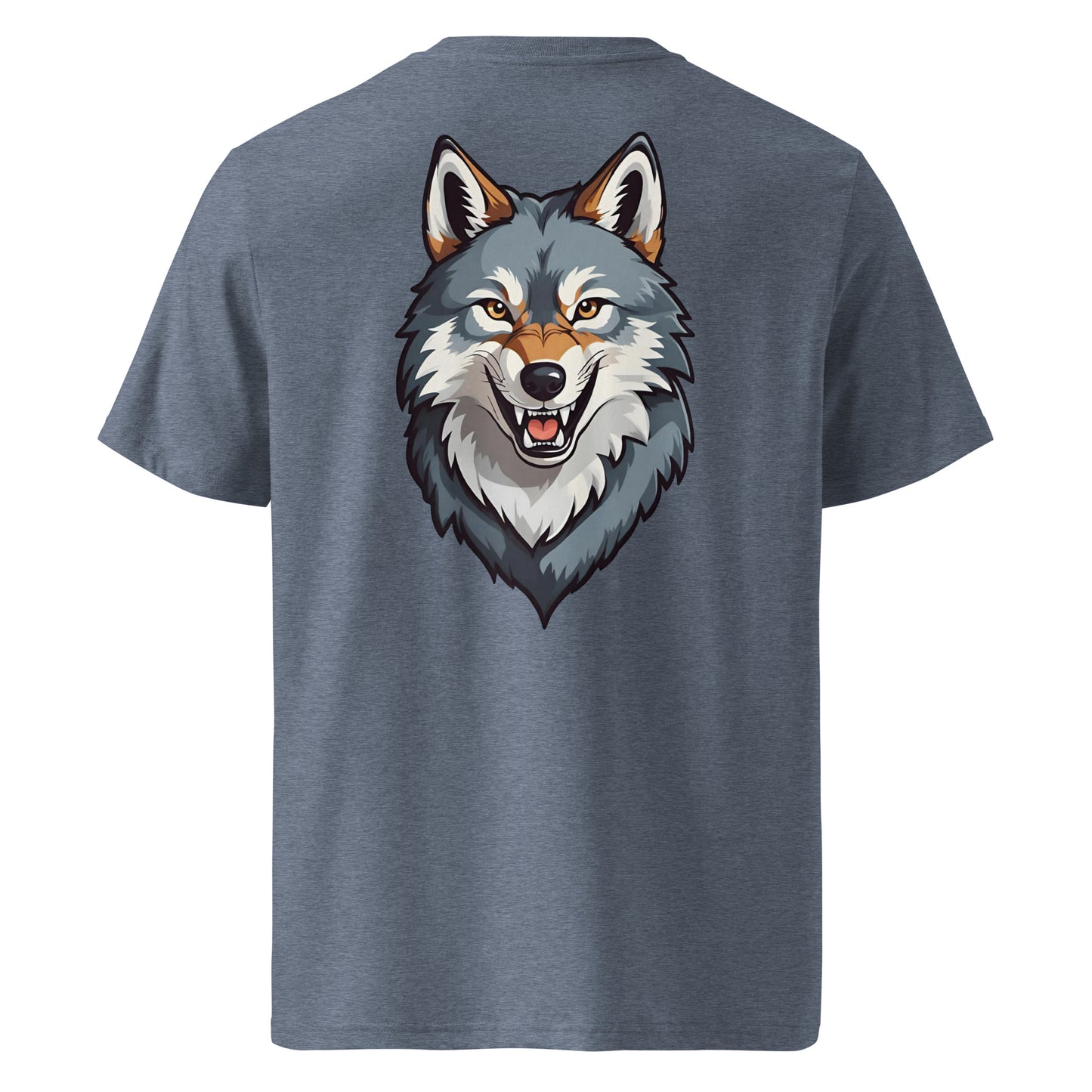 Premium T-shirt in organic cotton - Wolf 02