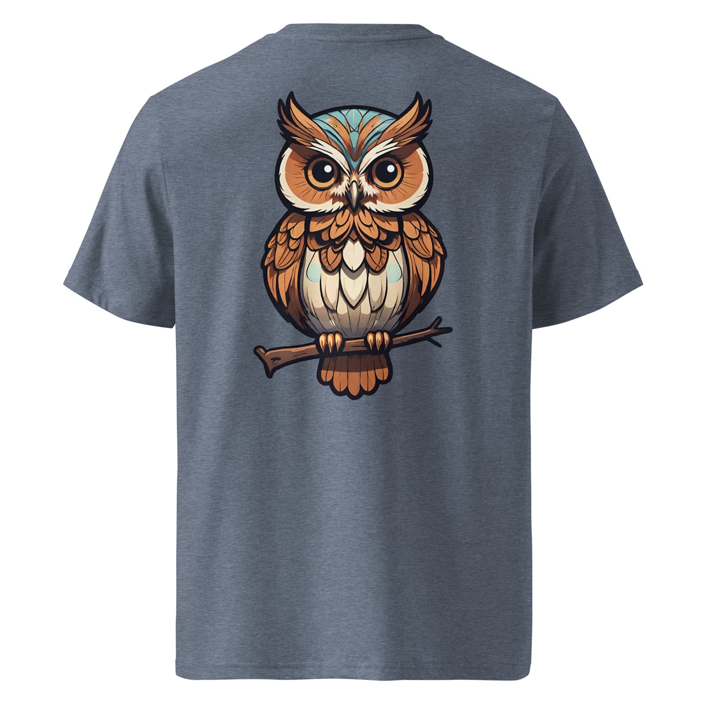 Premium T-shirt in organic cotton - Owl 02