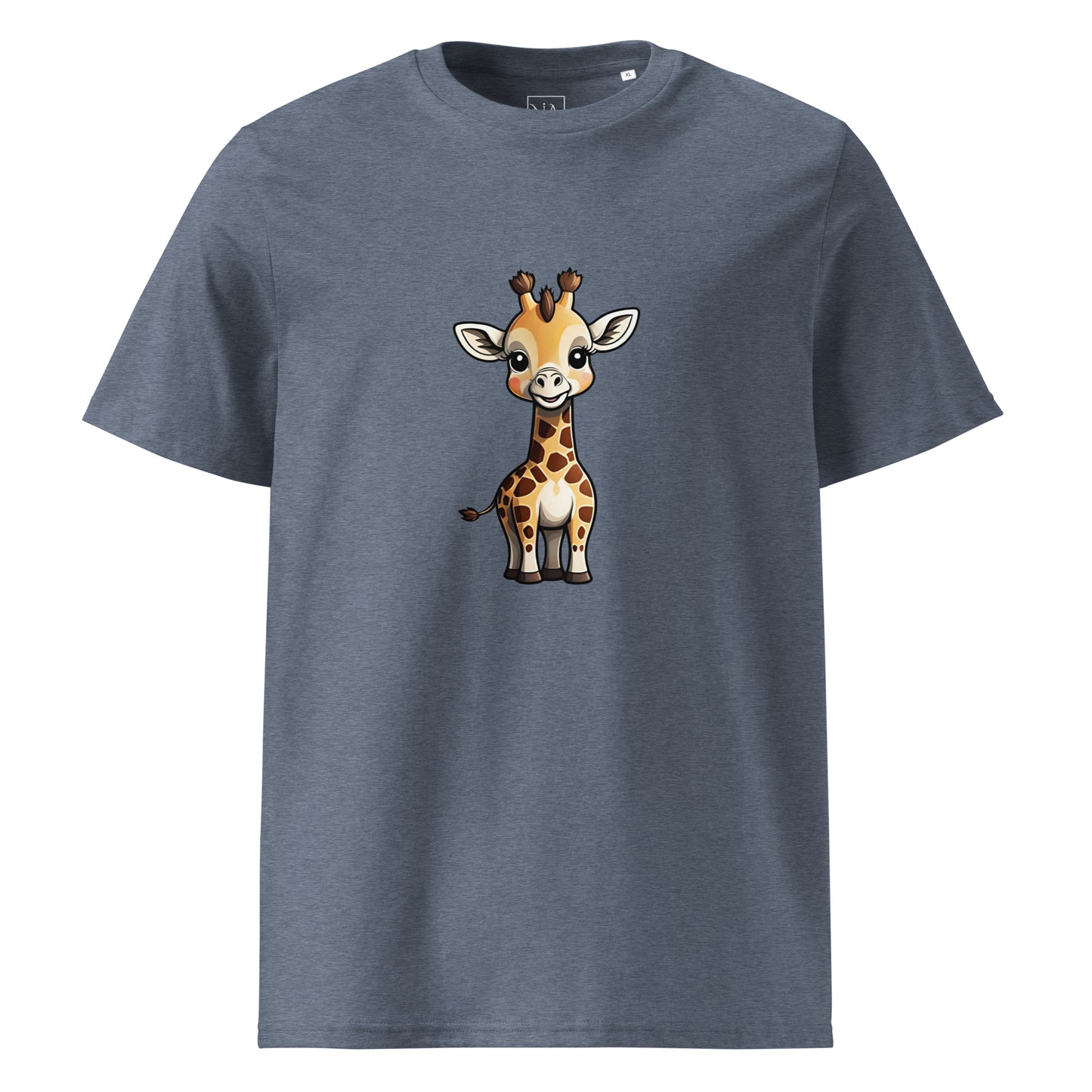 Premium T-shirt in organic cotton - Giraffe 01