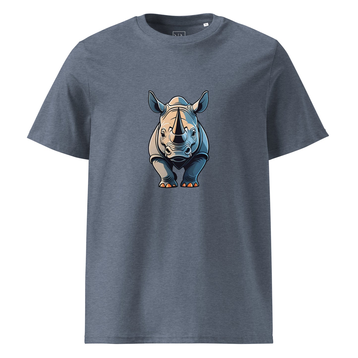 Premium T-shirt in organic cotton - Rhino 01