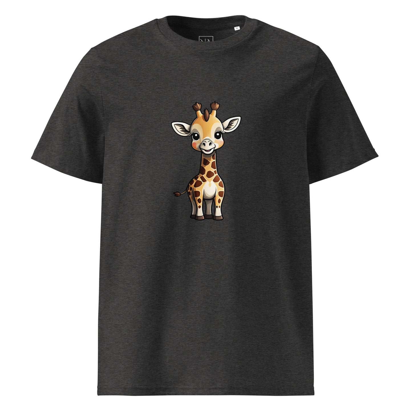 Premium T-shirt in organic cotton - Giraffe 01