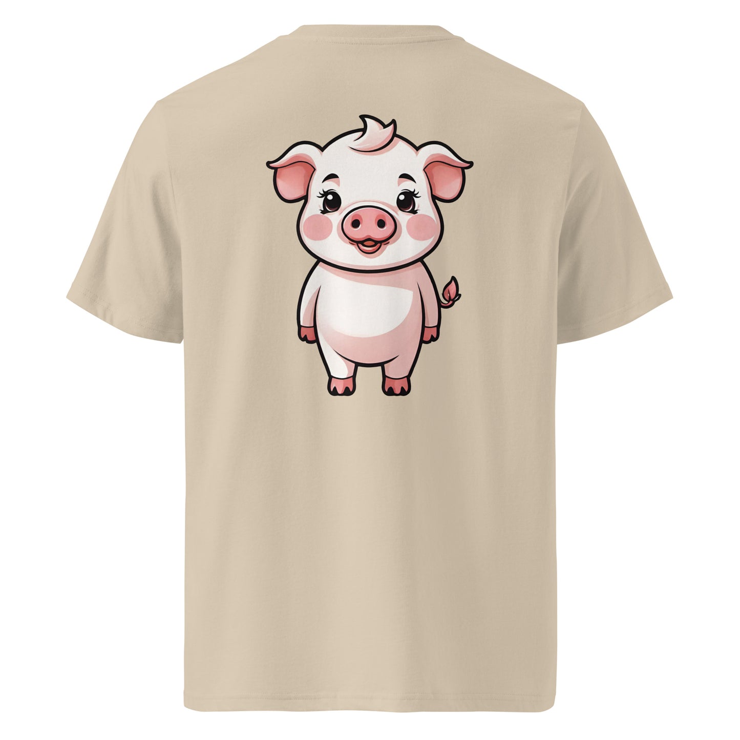 Premium T-shirt in organic cotton - Pig 02