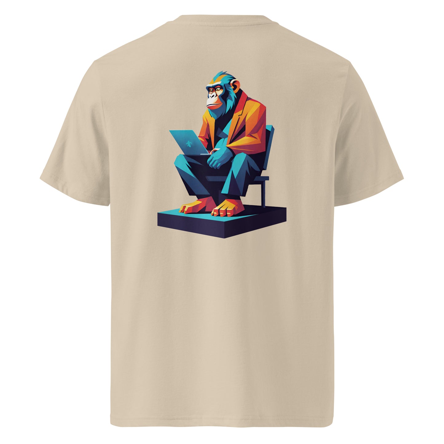 Premium T-shirt in organic cotton - Monkey 05