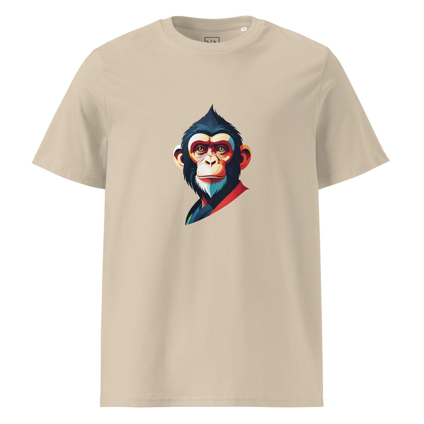 Premium T-shirt in organic cotton - Monkey 01