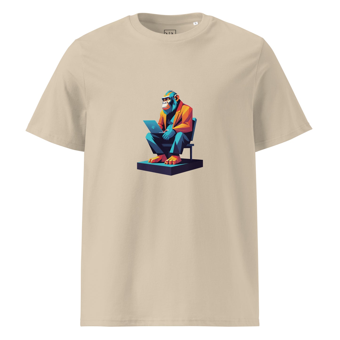 Premium T-shirt in organic cotton - Monkey 05