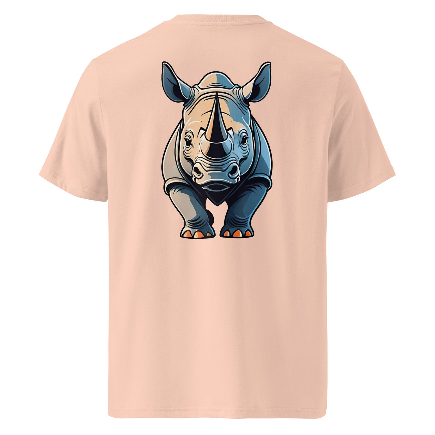 Premium T-shirt in organic cotton - Rhino 01