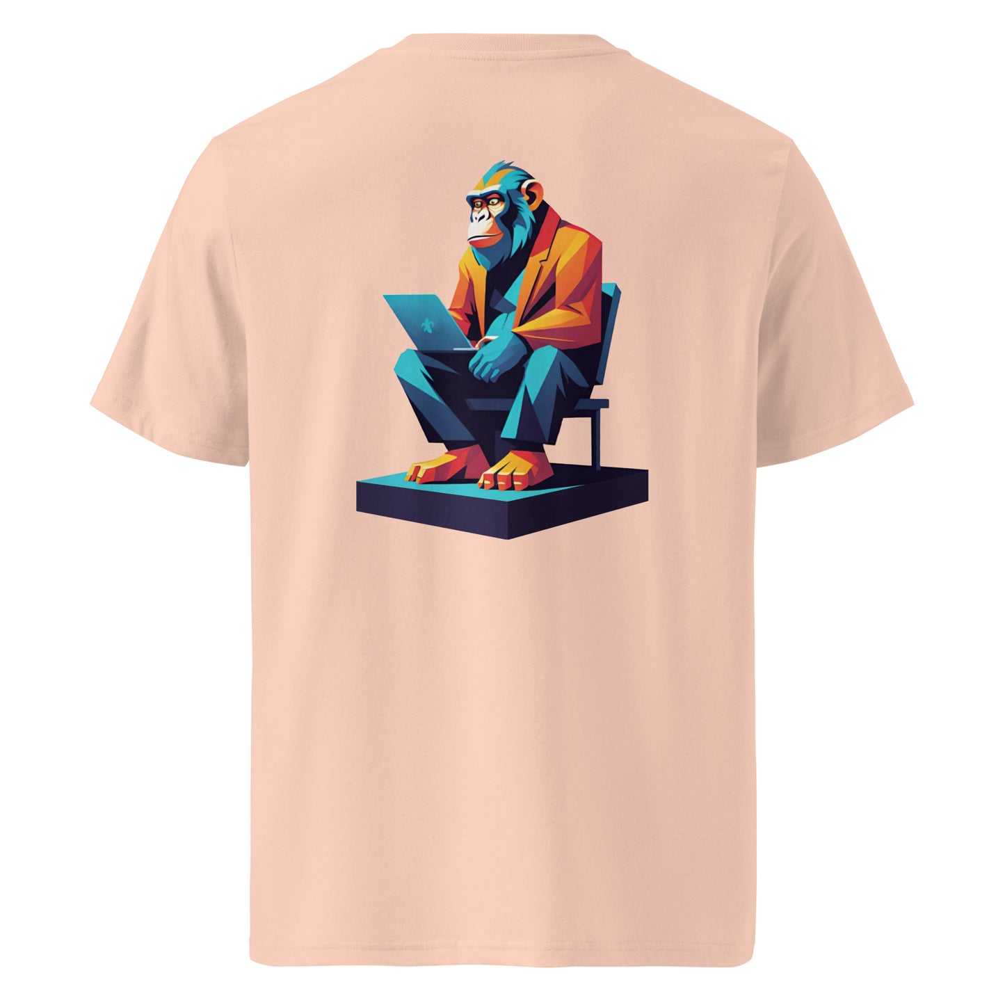 Premium T-shirt in organic cotton - Monkey 05