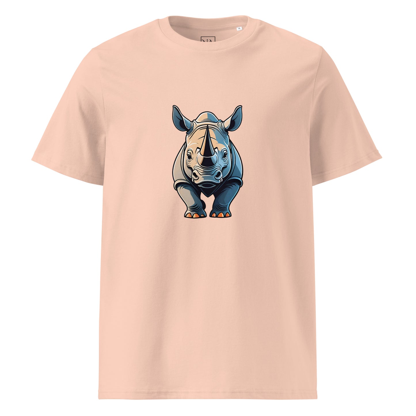 Premium T-shirt in organic cotton - Rhino 01