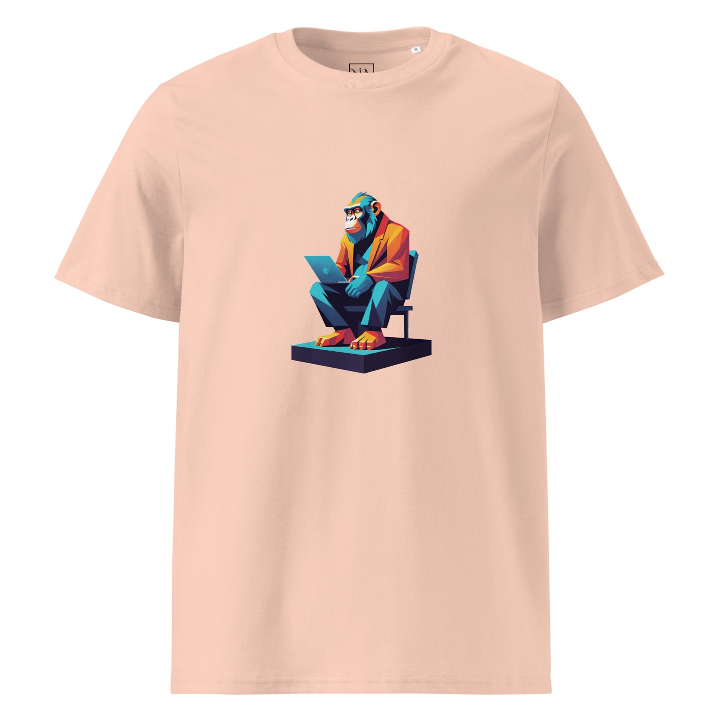 Premium T-shirt in organic cotton - Monkey 05