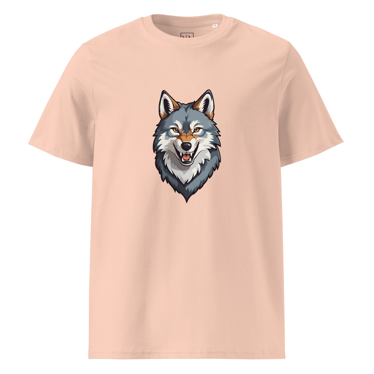 Premium T-shirt in organic cotton - Wolf 02