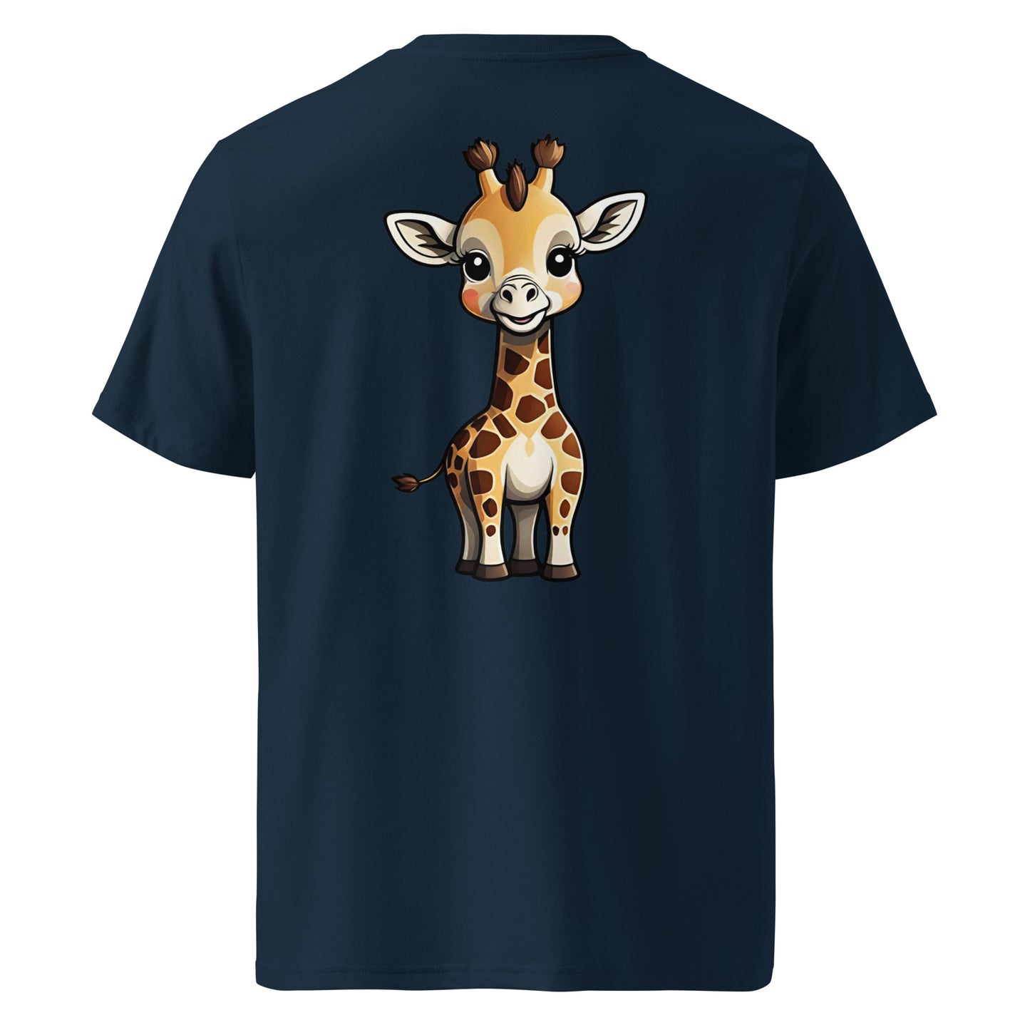 Premium T-shirt in organic cotton - Giraffe 01