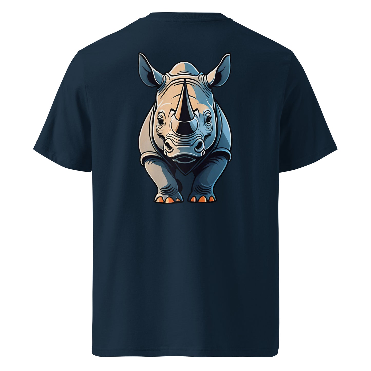 Premium T-shirt in organic cotton - Rhino 01