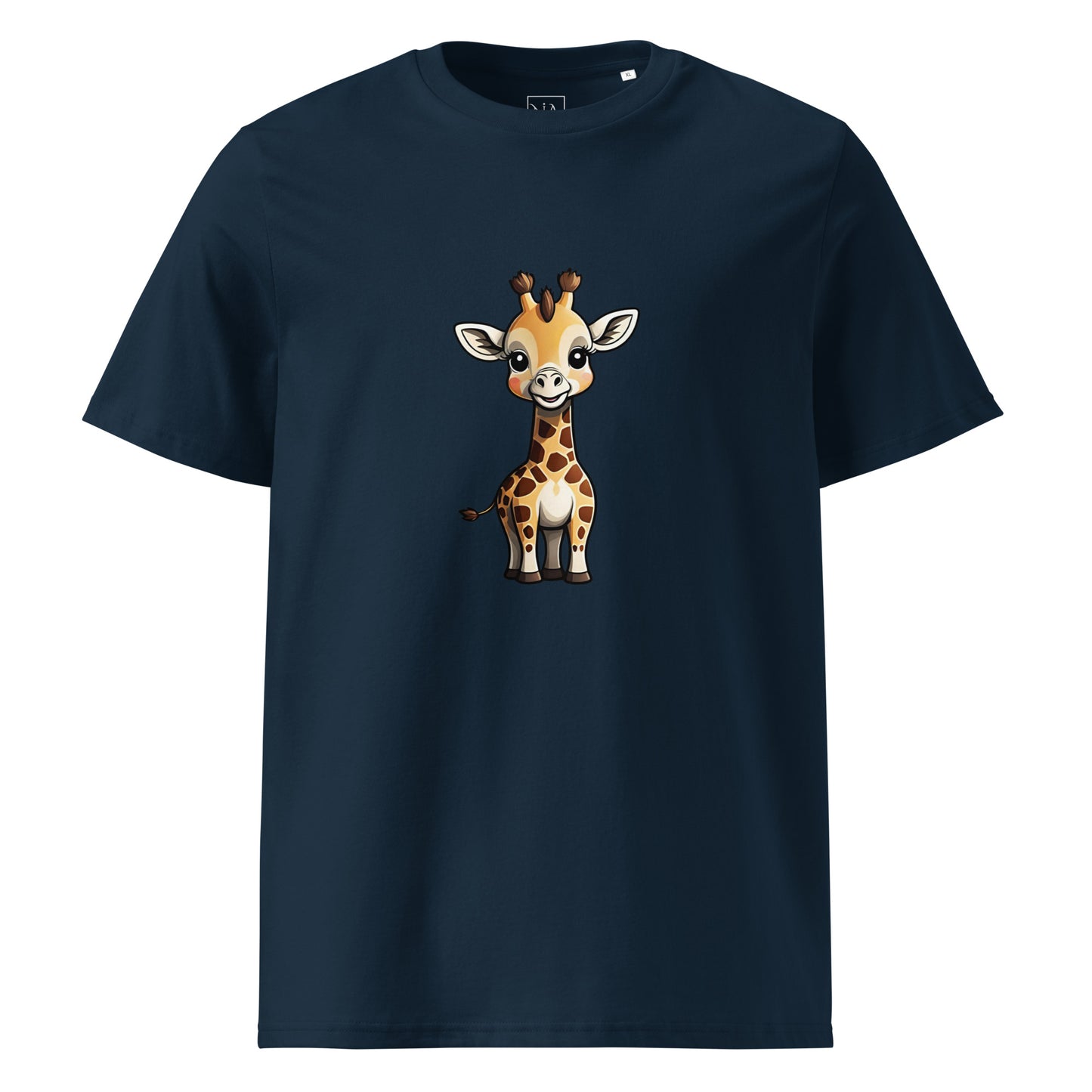 Premium T-shirt in organic cotton - Giraffe 01