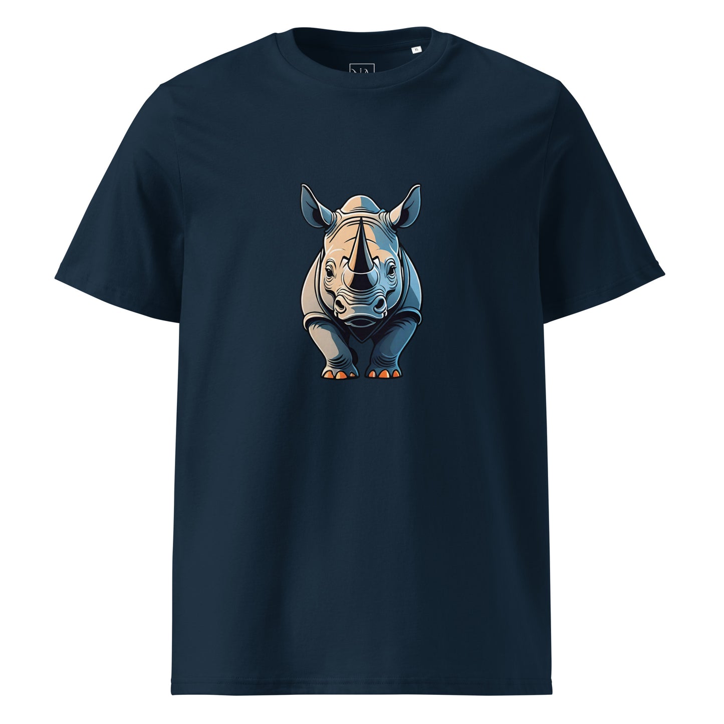 Premium T-shirt in organic cotton - Rhino 01