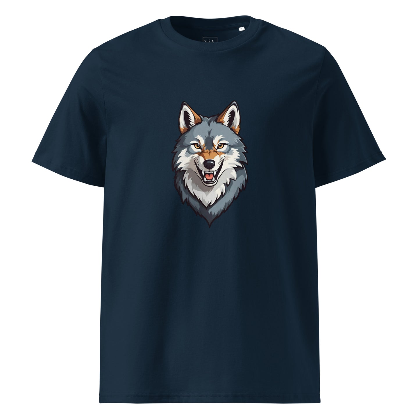 Premium T-shirt in organic cotton - Wolf 02