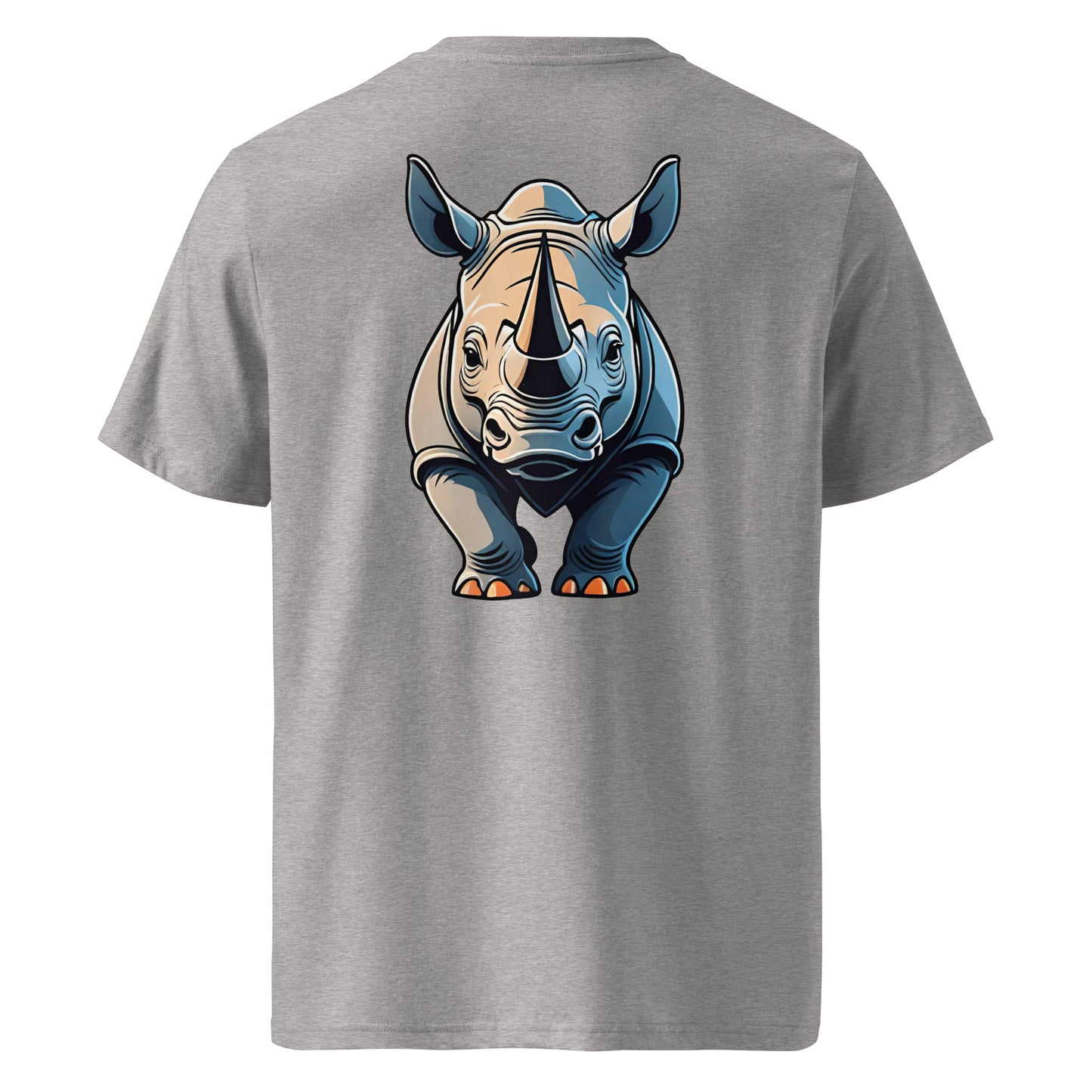 Premium T-shirt in organic cotton - Rhino 01