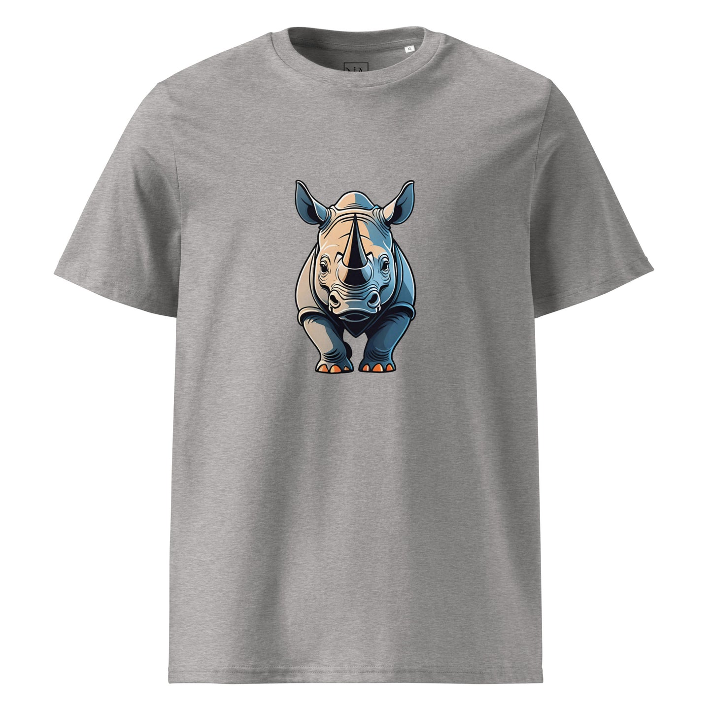 Premium T-shirt in organic cotton - Rhino 01