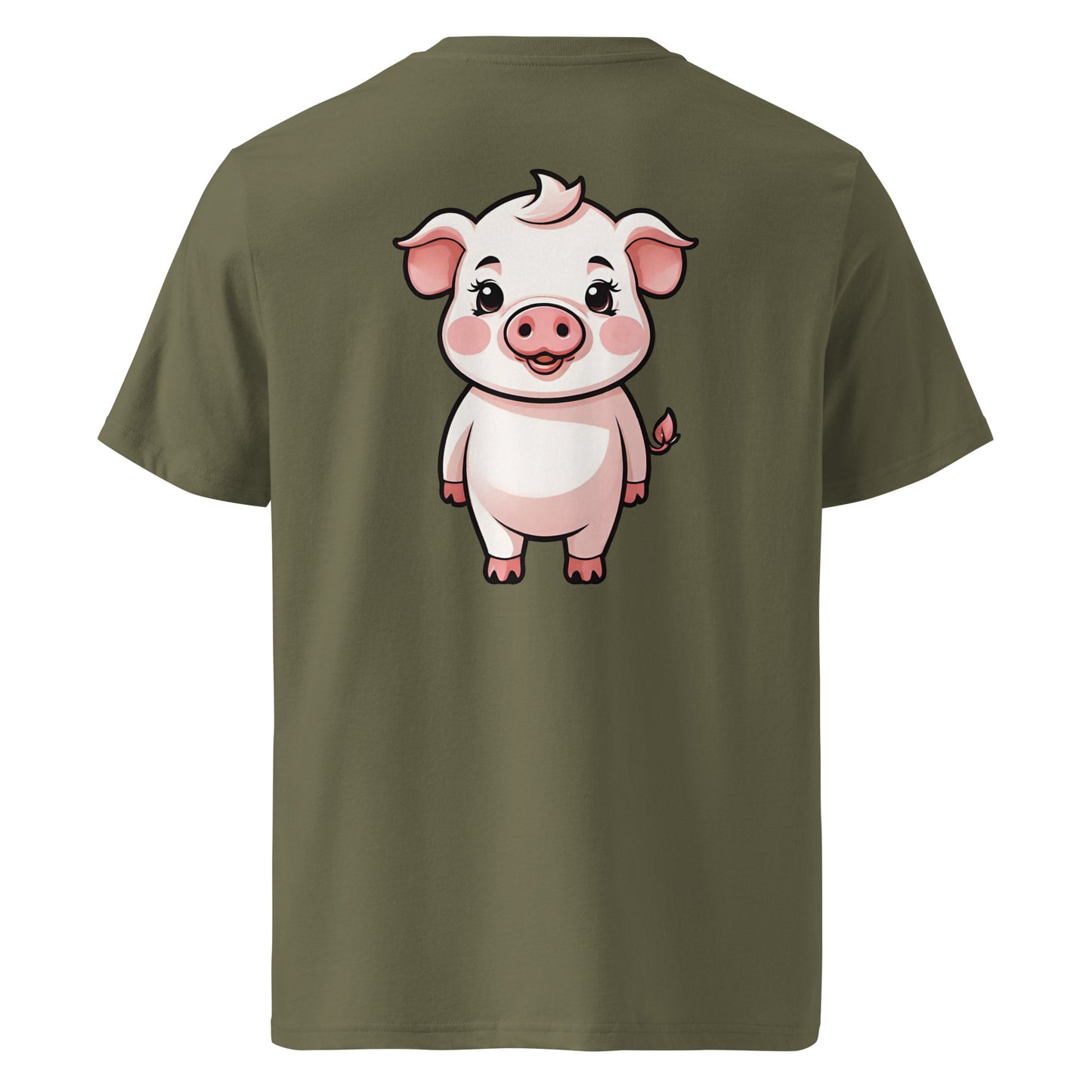 Premium T-shirt in organic cotton - Pig 02