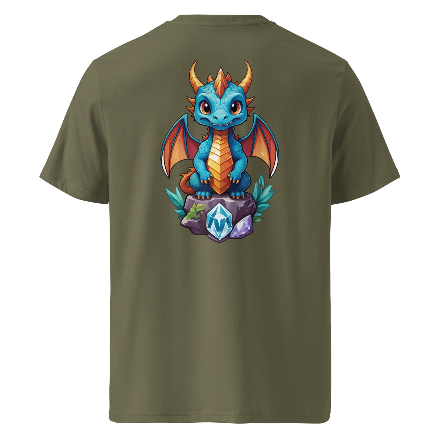 Premium T-shirt in organic cotton - Dragon 06
