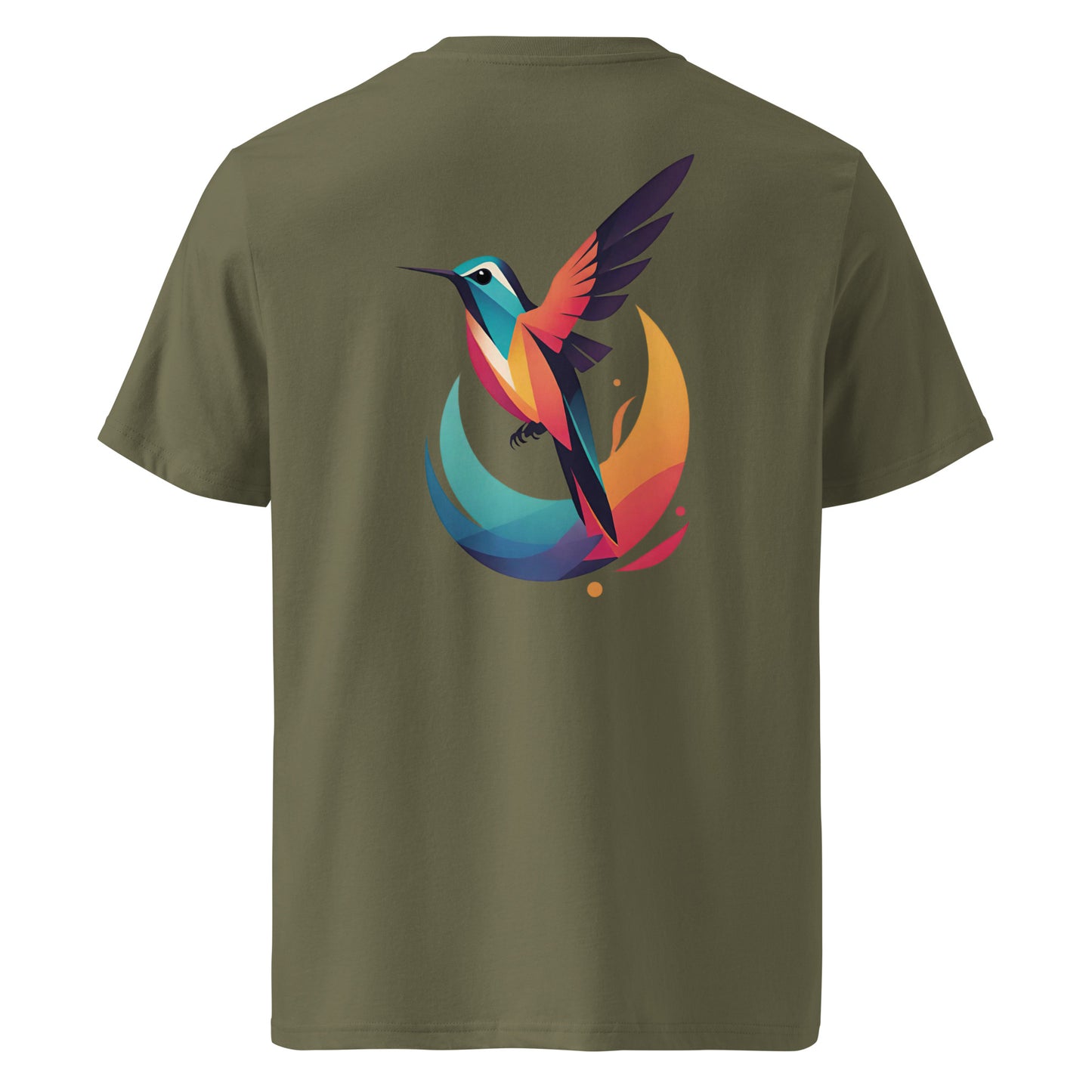 Premium T-shirt in organic cotton - Colibri 01