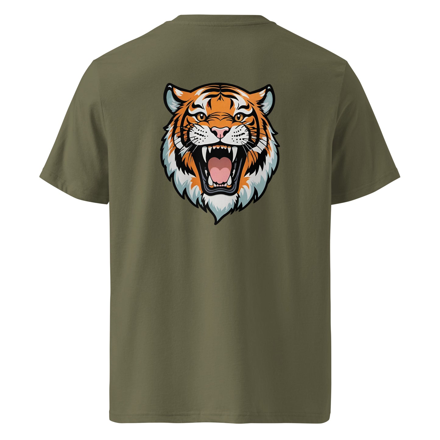 Premium T-shirt in organic cotton - Tiger 01