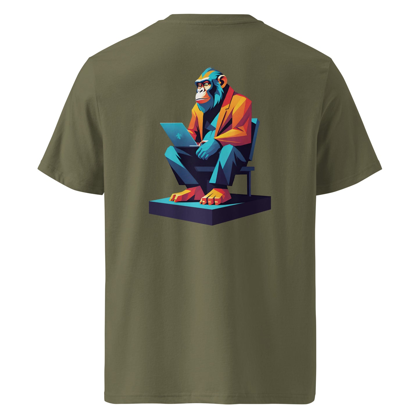 Premium T-shirt in organic cotton - Monkey 05