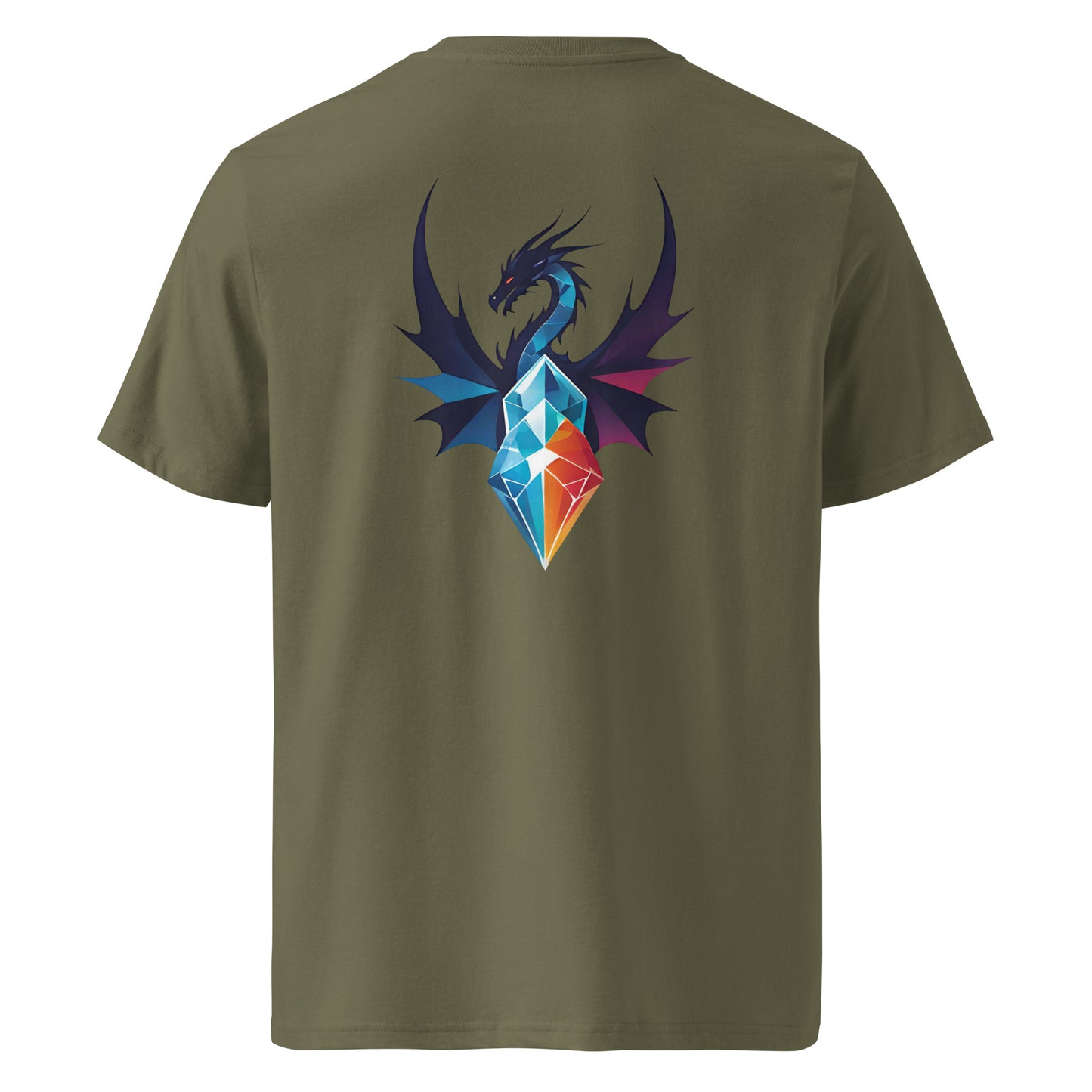 Premium T-shirt in organic cotton - Dragon 04