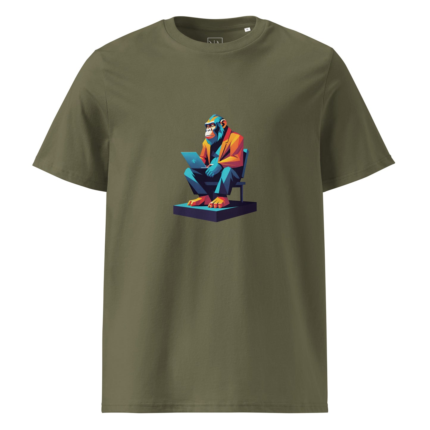 Premium T-shirt in organic cotton - Monkey 05