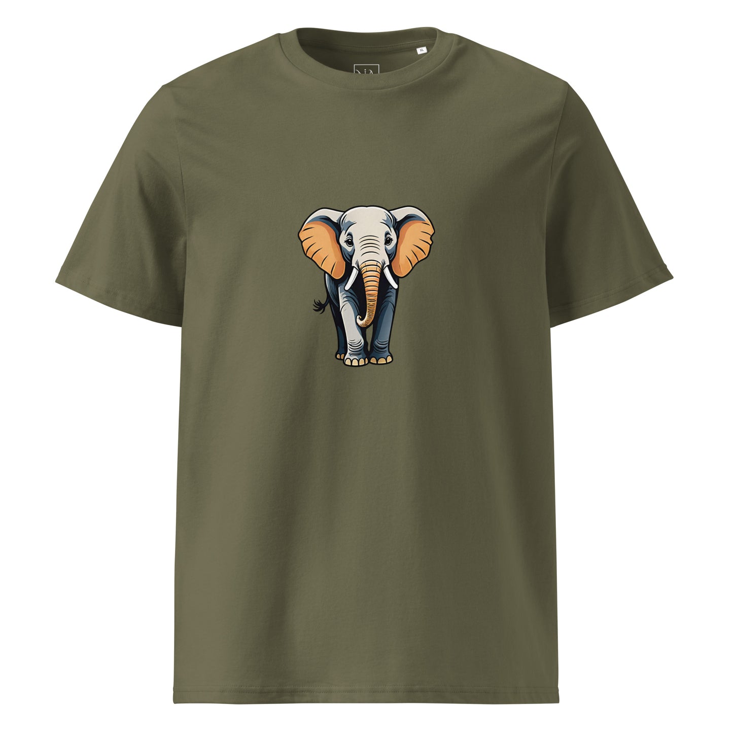 Premium T-shirt in organic cotton - Elephant 02
